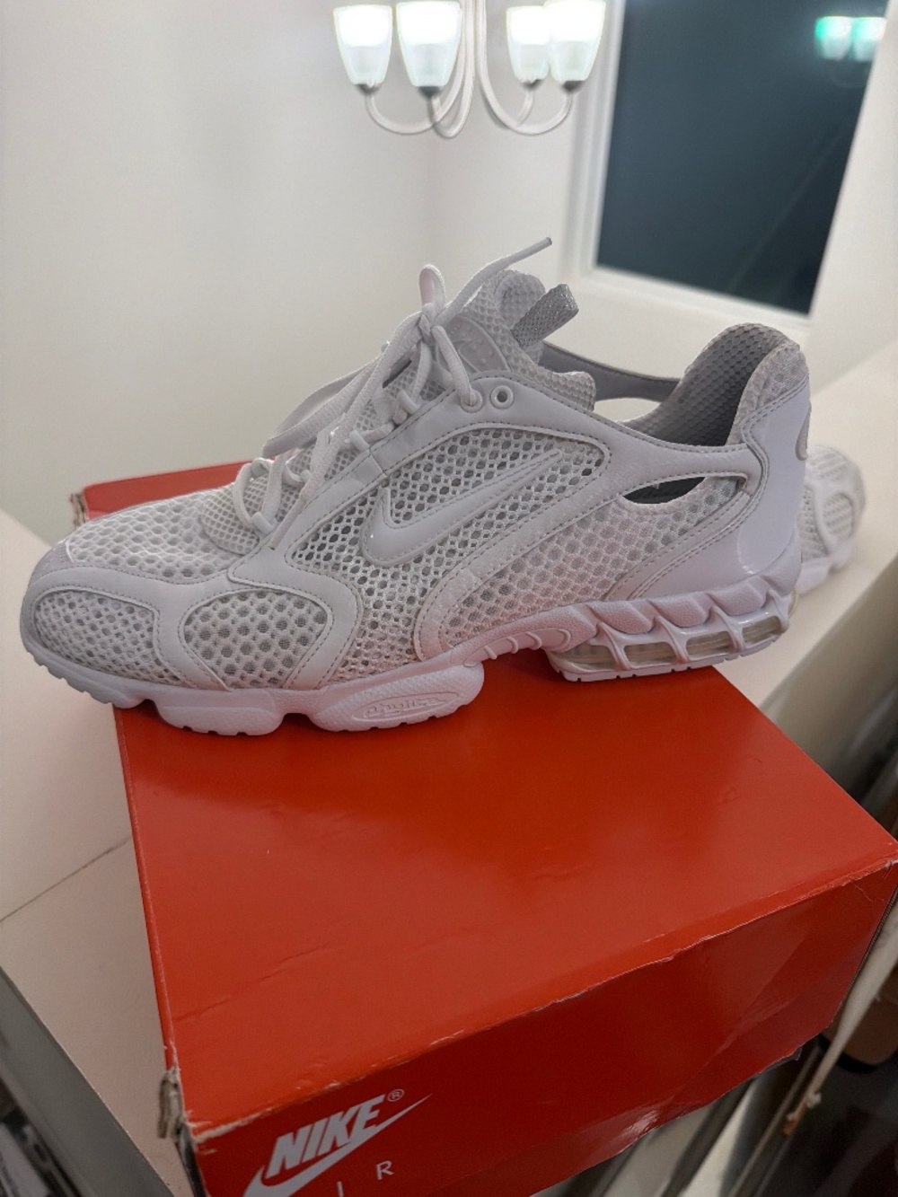 The Nike Air Zoom Spiridon Cage 2 White
